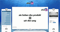 Desktop Screenshot of dive-tv.com